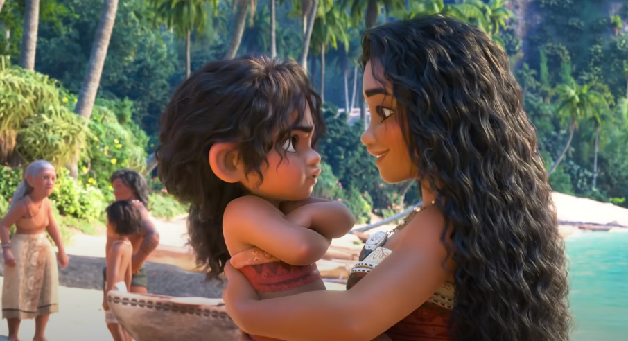 Image from Moana 2 Disney trailer