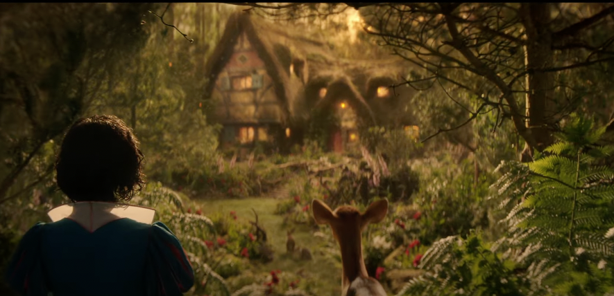 Image of Rachel Zegler in Snow White movie trailer