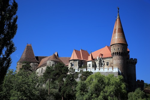 Image of Corvin Castle, Romania, used in Nosferatu