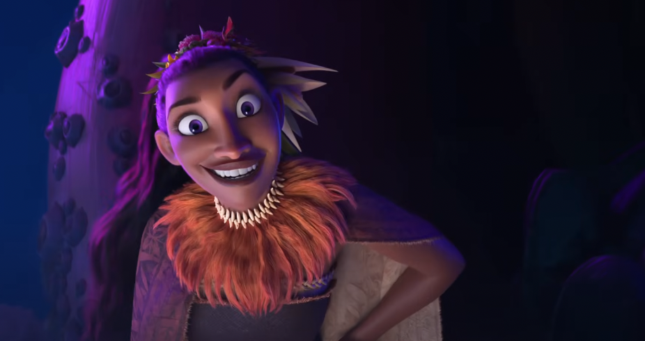 Image from Moana 2 Disney trailer