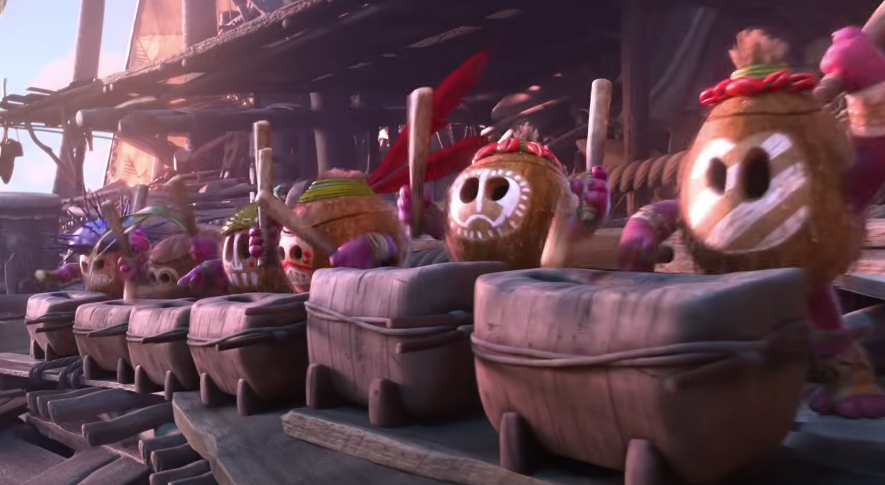 Image from Moana 2 Disney trailer