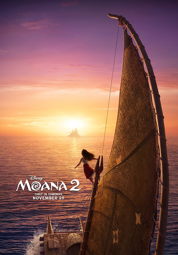 Image of Moana 2 movie poster