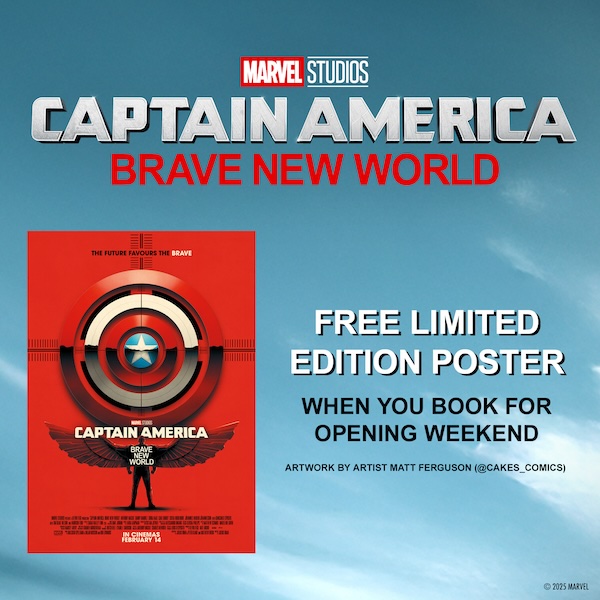 Image of Captain America: Brave New World movie poster