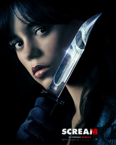 Jenna Ortega Tara Carpenter Scream 6 movie poster
