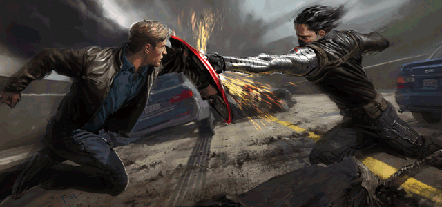 Marvel Gifs  Captain america winter soldier, Marvel, Nick fury