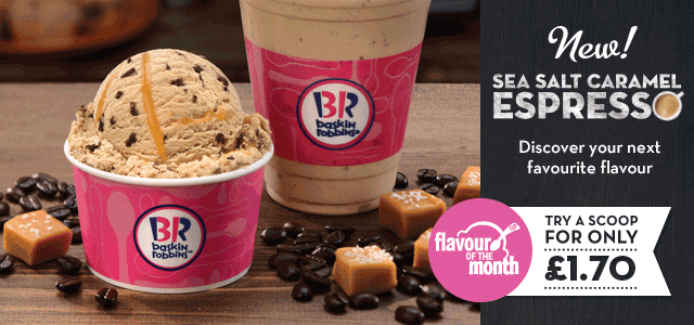 Baskin Robbins Flavour Of The Month For September Is Sea Salt Caramel Espresso