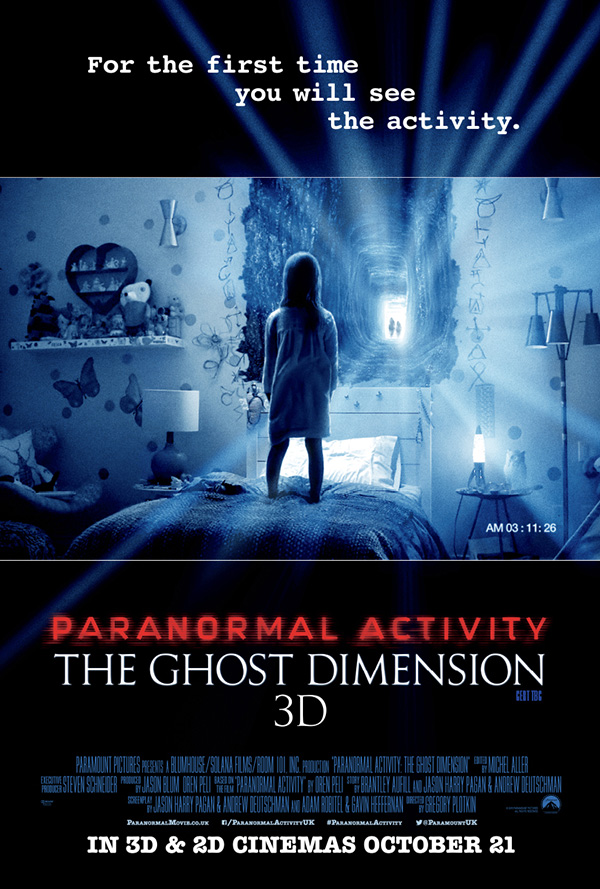 Paranormal Activity The Ghost Dimension Book Tickets At Cineworld Cinemas 